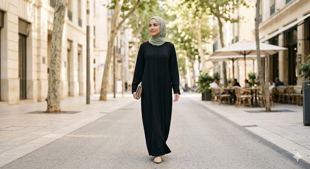 The Luna Everyday Abaya