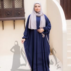 Butterfly Abaya with Attached Hijab